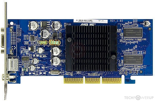 Placa De Video Agp Nvidia Geforce Mx4000 128mb Ddr