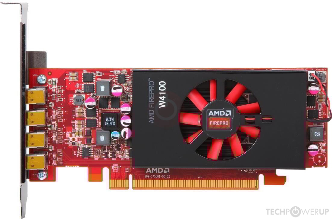 AMD FirePro W4100 Specs | TechPowerUp GPU Database