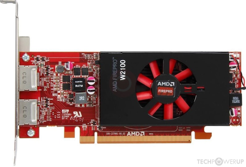 AMD FirePro W2100 Specs | TechPowerUp GPU Database