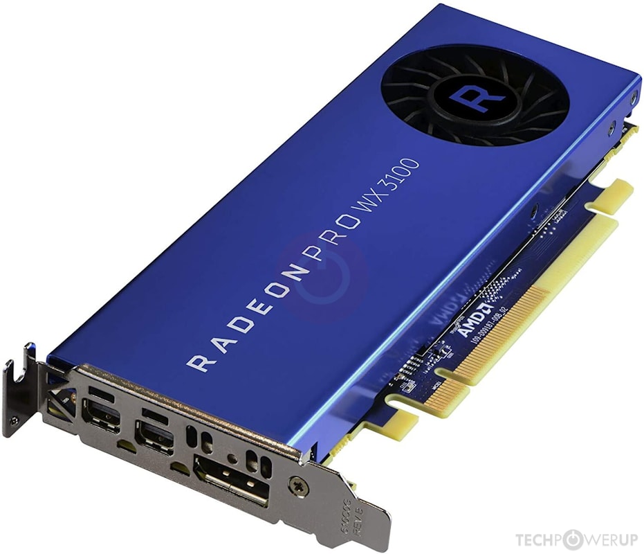AMD Radeon Pro WX 3100 Specs | TechPowerUp GPU Database