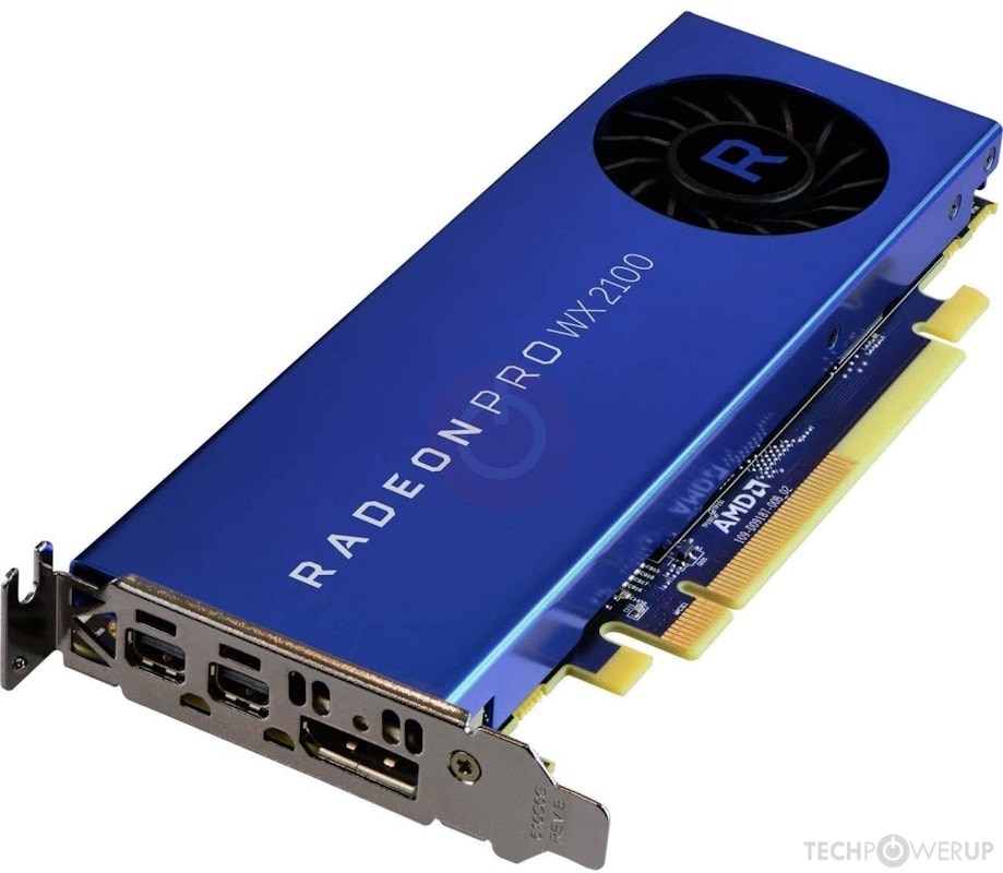 AMD Radeon Pro WX 2100 Specs | TechPowerUp GPU Database