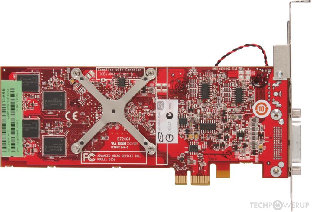ATI FireMV 2250 PCIe x1 Specs | TechPowerUp GPU Database
