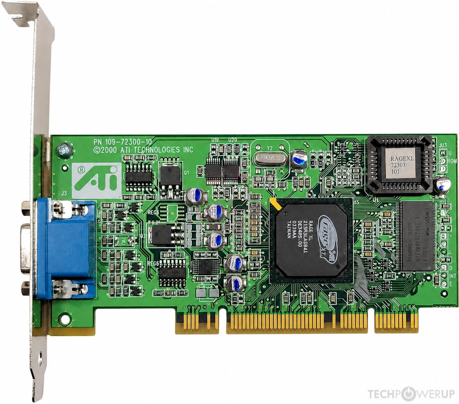 Tarjeta de video PCI VGA ATI Rage XL 8MB genérica CL-XL-B41 : Precio Tarjeta de video PCI VGA ATI Rage XL 8MB genérica CL-XL-B41 : Precio