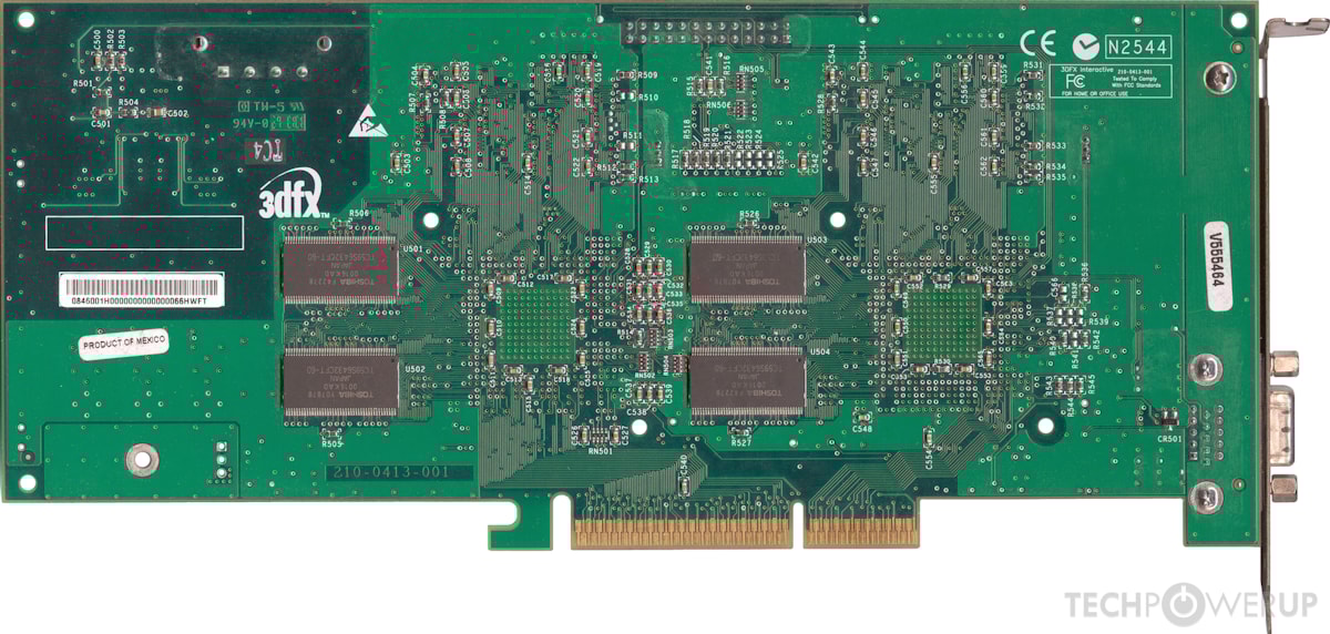 3dfx Voodoo5 5500 AGP Specs | TechPowerUp GPU Database