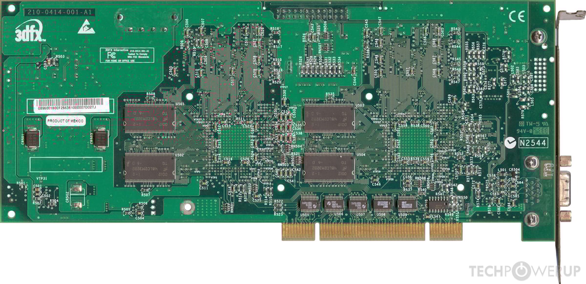 CPU 3dfx voodoo5 5500 PCI 3dfx Voodoo5 5500 PCI Specs | TechPowerUp GPU Database