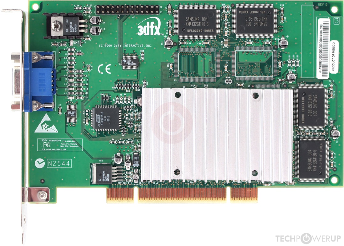 3dfx Voodoo3 3000 PCI Specs | TechPowerUp GPU Database