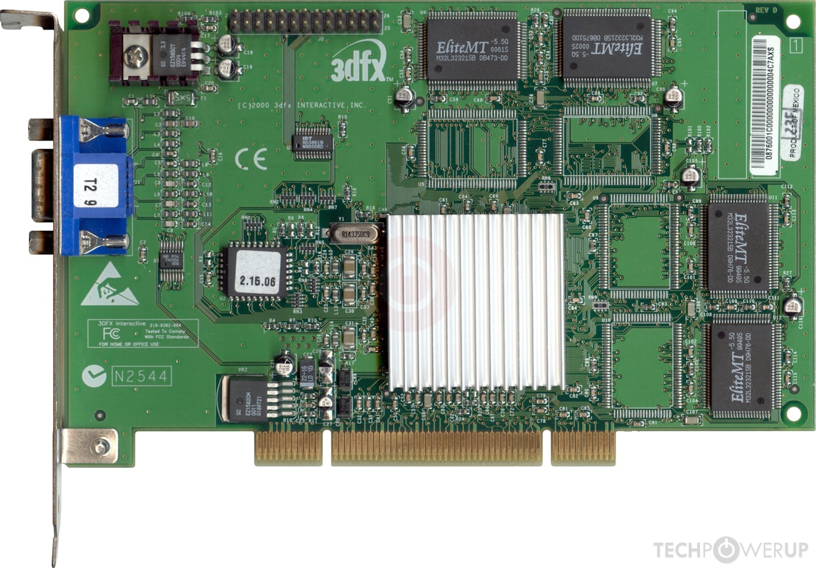 3dfx Voodoo3 2000 AGP 動作確認済 3dfx Voodoo3 2000 AGP Specs | TechPowerUp GPU Database