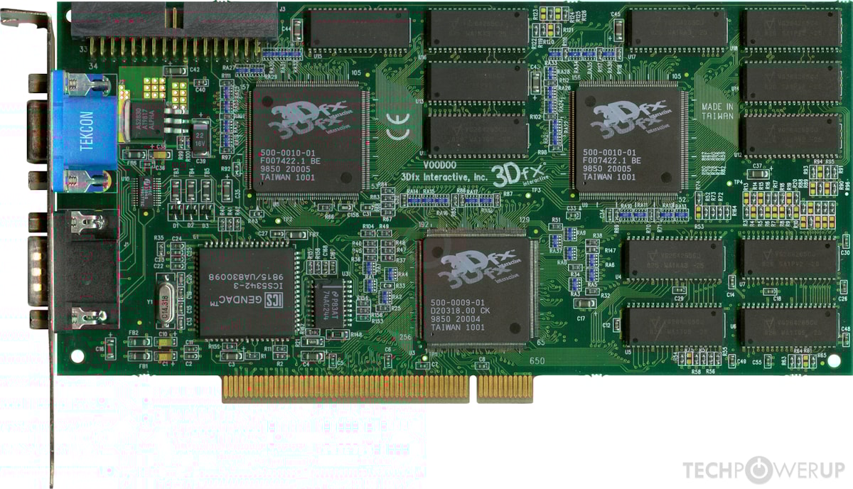 3dfx voodoo2 ジャンク 3Dfx Voodoo 2 12MB Graphics Card | 12 MB | High Collectors