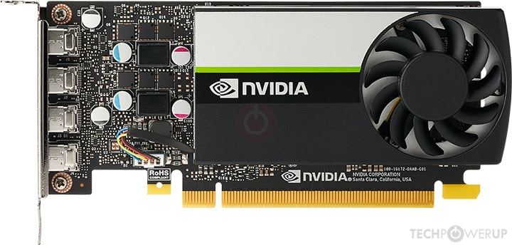 nvidia t1000 2個セット NVIDIA T1000 8GB Turing GPU / 896 CUDA Cores / 4GB/8GB GDDR6