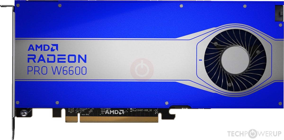 AMD Radeon Pro W6600 8GB 動作確認済み AMD Radeon™ PRO W6600 Professional Graphics