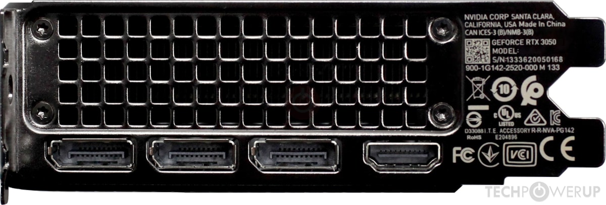 NVIDIA GeForce RTX 3050 OEM Specs | TechPowerUp GPU Database