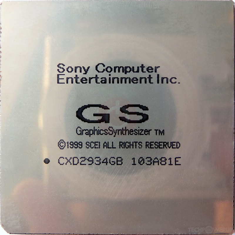 Sony Playstation 2 GPU 250nm Specs | TechPowerUp GPU Database