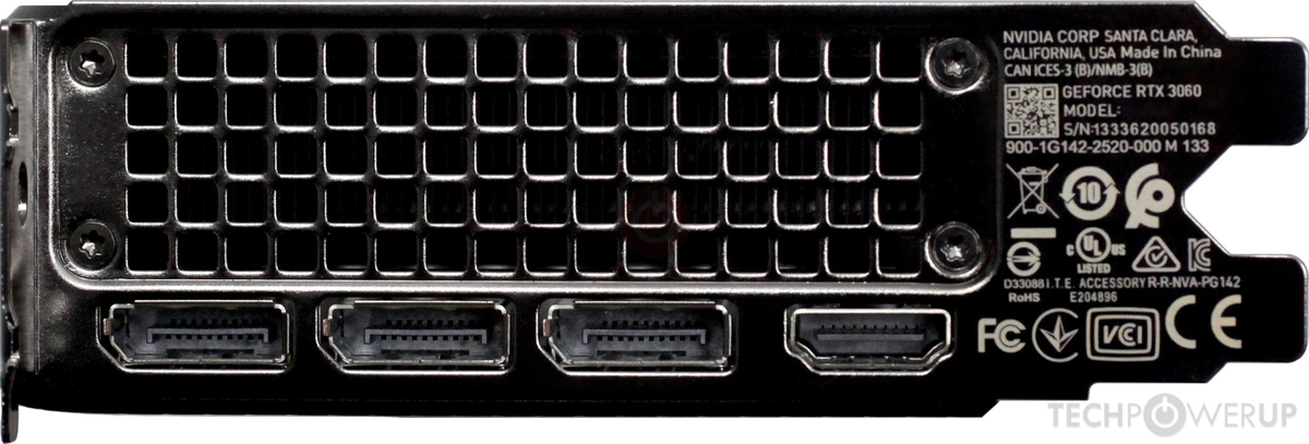 NVIDIA GeForce RTX 3060 3840SP Engineering Sample 12 GB Specs ...