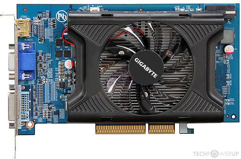 GIGABYTE HD 4650 AGP 1 GB Specs TechPowerUp GPU Database