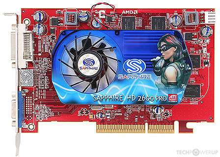 ATI Radeon HD 2600 PRO AGP Specs 