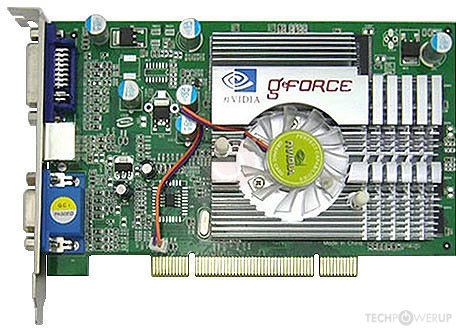 NVIDIA GeForce4 MX 4000 PCI Specs 