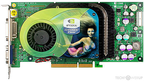 NVIDIA GeForce 6800 XT Specs 