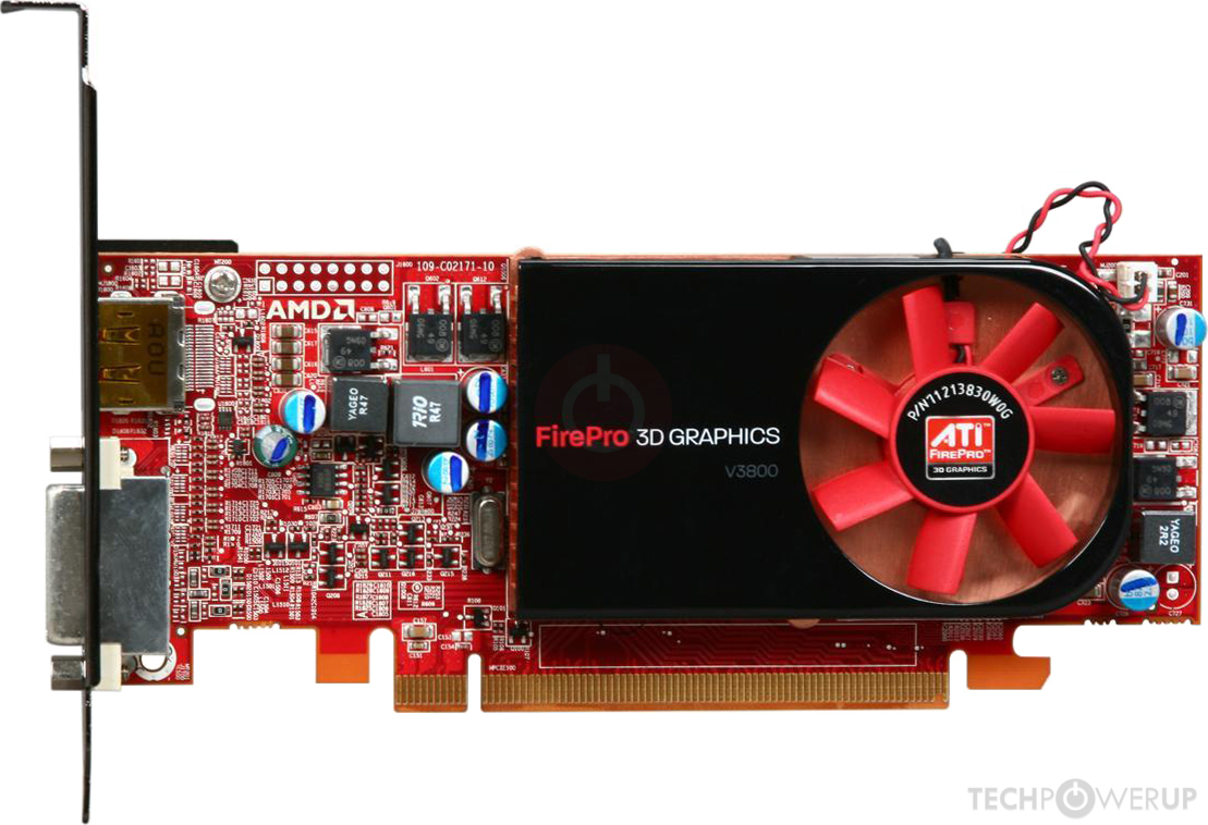 ATI FirePro V3800 Specs | TechPowerUp 