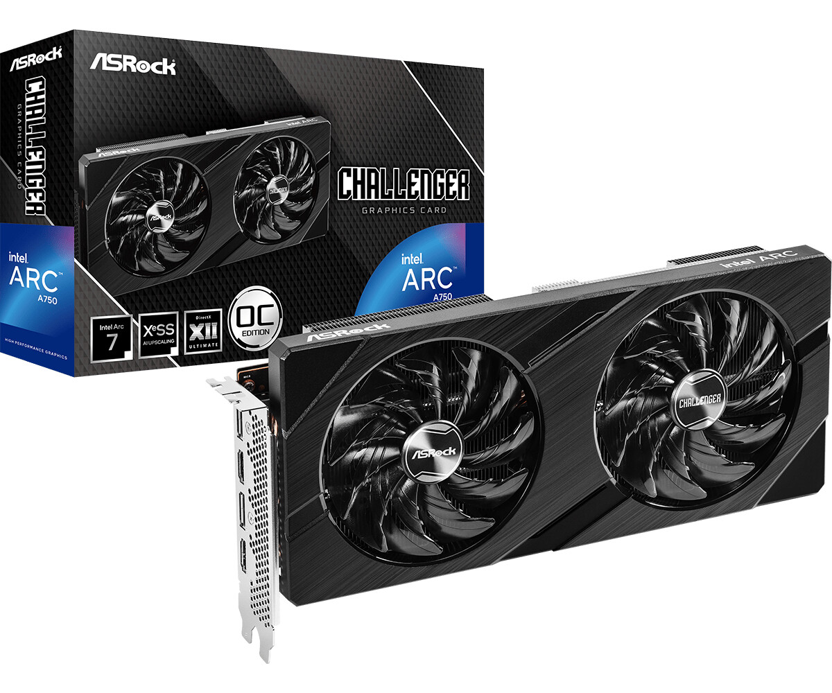 ASRock Challenger Arc A750 8GB GDDR6