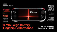 Ayaneo Launches Konkr Fit Compact Windows Gaming Handheld with Ryzen AI 9 HX 470