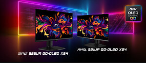 MSI Unveils Two New 32-inch 4K QD-OLED Gaming Monitors