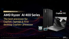 AMD Ryzen AI 400 Series APU Block Diagram