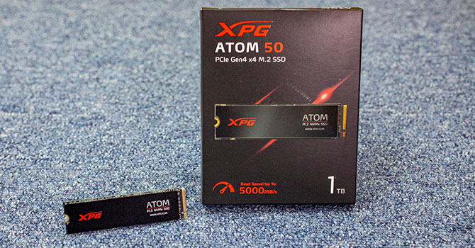 XPG Atom 50 Gen 4 NVMe SSD Review - A DRAM-less SSD Competes with