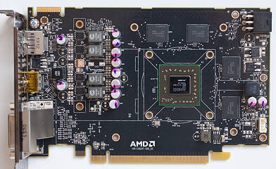 Graphics Card Teardown PCB Front