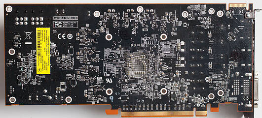 Graphics Card Teardown PCB Back