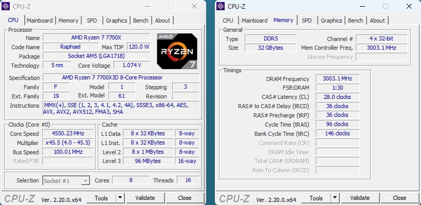AMD Ryzen 7 7700X3D Review - Overclocking, Boost & Clock