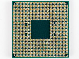 Processor back view