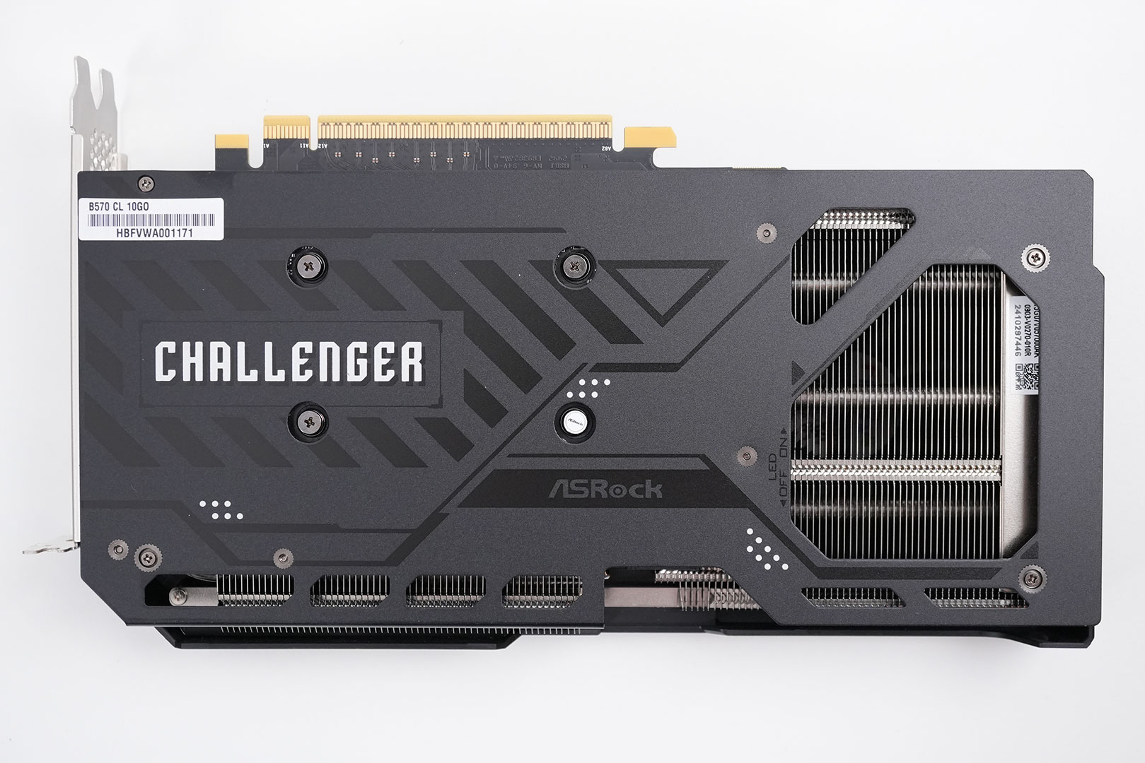 ASRock Challenger Arc B570 10GB GDDR6 — view 3