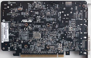 Graphics Card Teardown PCB Back