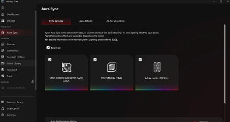 Program Asus Rog ASUS ROG Crosshair X870E Dark Hero Review - Board Software | TechPowerUp