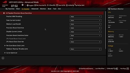 ASUS ROG Strix B850-G Gaming Wi-Fi Review - BIOS Overview | TechPowerUp