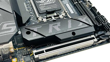 ASUS ROG Strix B860-I Gaming WiFi Review Board Layout TechPowerUp