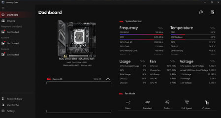 ASUS ROG Strix B860-I Gaming WiFi Review - Board Software | TechPowerUp