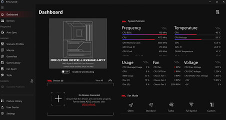 ASUS ROG Strix X870E-H Gaming Wi-Fi Review - Board Software | TechPowerUp