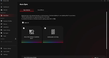 ASUS ROG Strix X870E-H Gaming Wi-Fi Review - Board Software | TechPowerUp