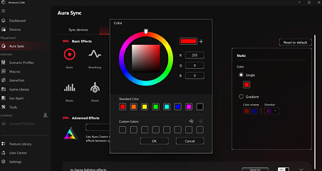 ASUS ROG Strix X870E-H Gaming Wi-Fi Review - Board Software | TechPowerUp