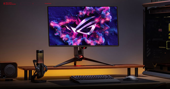 Oled Asus Monitor 27 Inch 4k 4k Uhd Asus Rog Swift Pg27aq Price