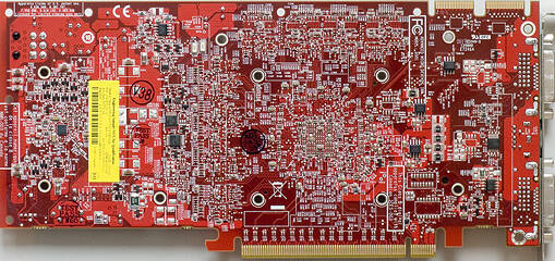 Graphics Card Teardown PCB Back