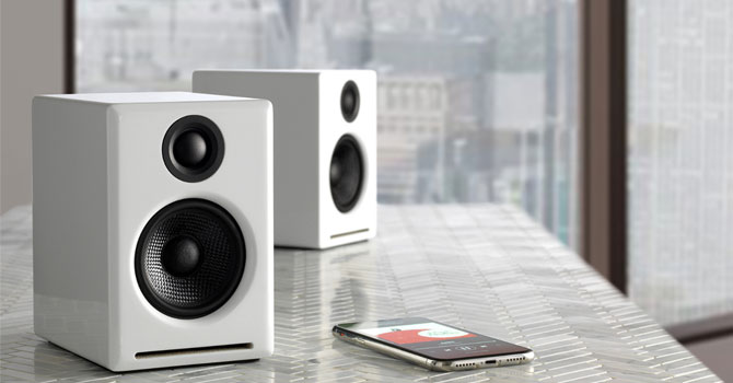  Audioengine A2+ Plus Powered Bluetooth Speakers and