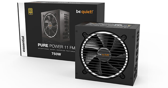 Test: be quiet Pure Power 11 FM Netzteil mit 750 Watt und 80 Plus Gold