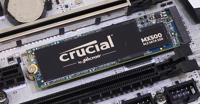 Crucial MX500 1 To M.2 Type 2280 : test 2024 et classement des meilleurs  vendeurs