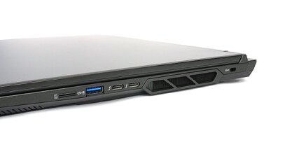 EUROCOM Raptor X16 Review - The Sweet Spot - Ports & Connectivity ...