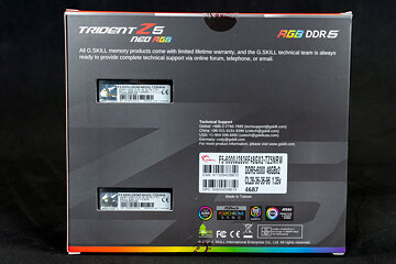 G.SKILL Trident Z5 NEO RGB DDR5-6000 96 GB CL28 Review - Packaging
