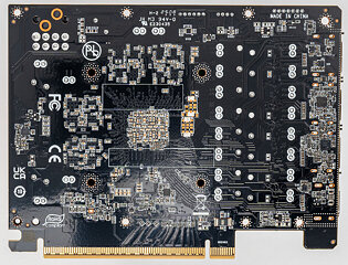 Graphics Card Teardown PCB Back