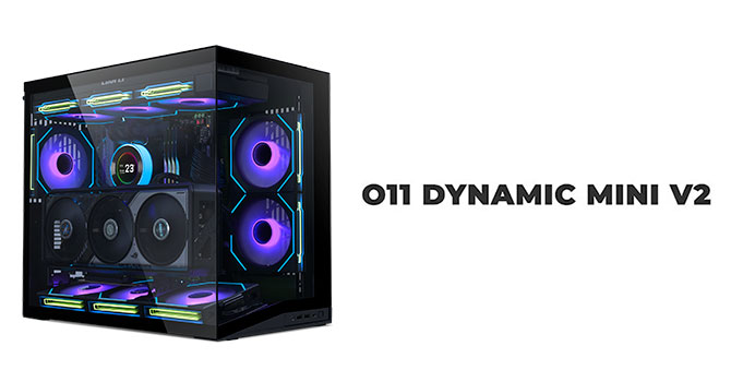 LIAN LI 011D mini v2 ブラック　殆ど新品 LIAN LI - O11D MINI V2 Official Product Video - YouTube