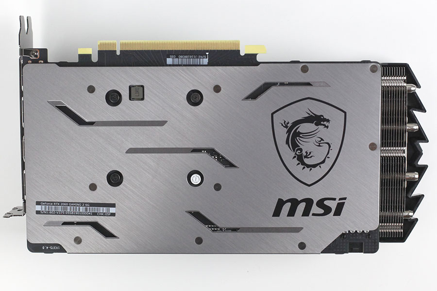 MSI GAMING Z GeForce RTX 2060 6GB GDDR6 — view 3